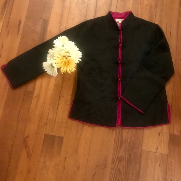 100% Silk Sam Hilu Jacket - Picture 1 of 5